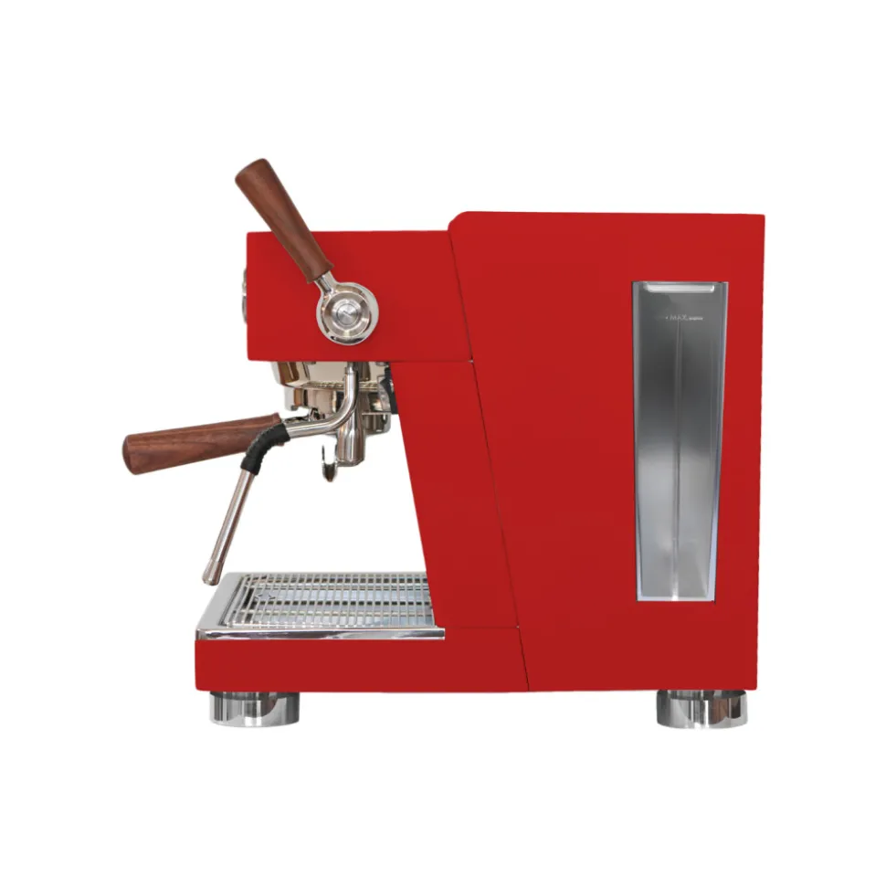 Ascaso Baby T Plus Textured Red espressokeitin – puoliammattimainen