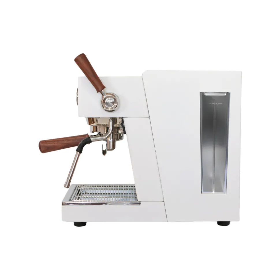 Ascaso Baby T Zero Textured White espressokeitin – puoliammattimainen