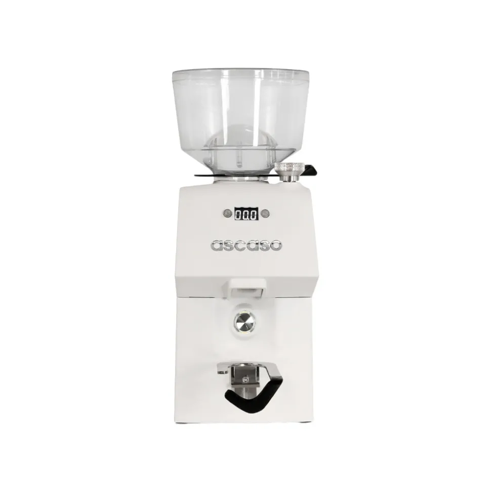 Ascaso H64 espresso-kahvimylly – Single Dose, valkoinen