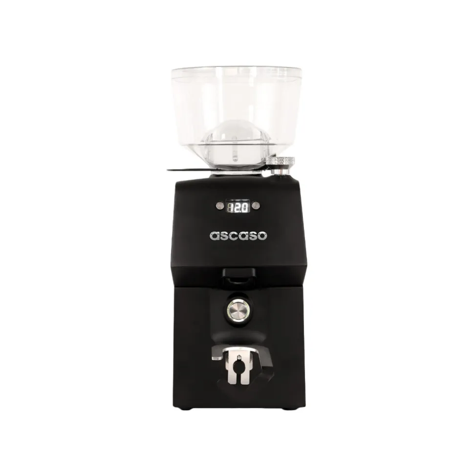 Ascaso H64 espresso-kahvimylly – Single Dose, musta