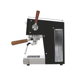 Ascaso Steel Duo Plus Black&Wood espressokeitin – puoliammattimainen, musta