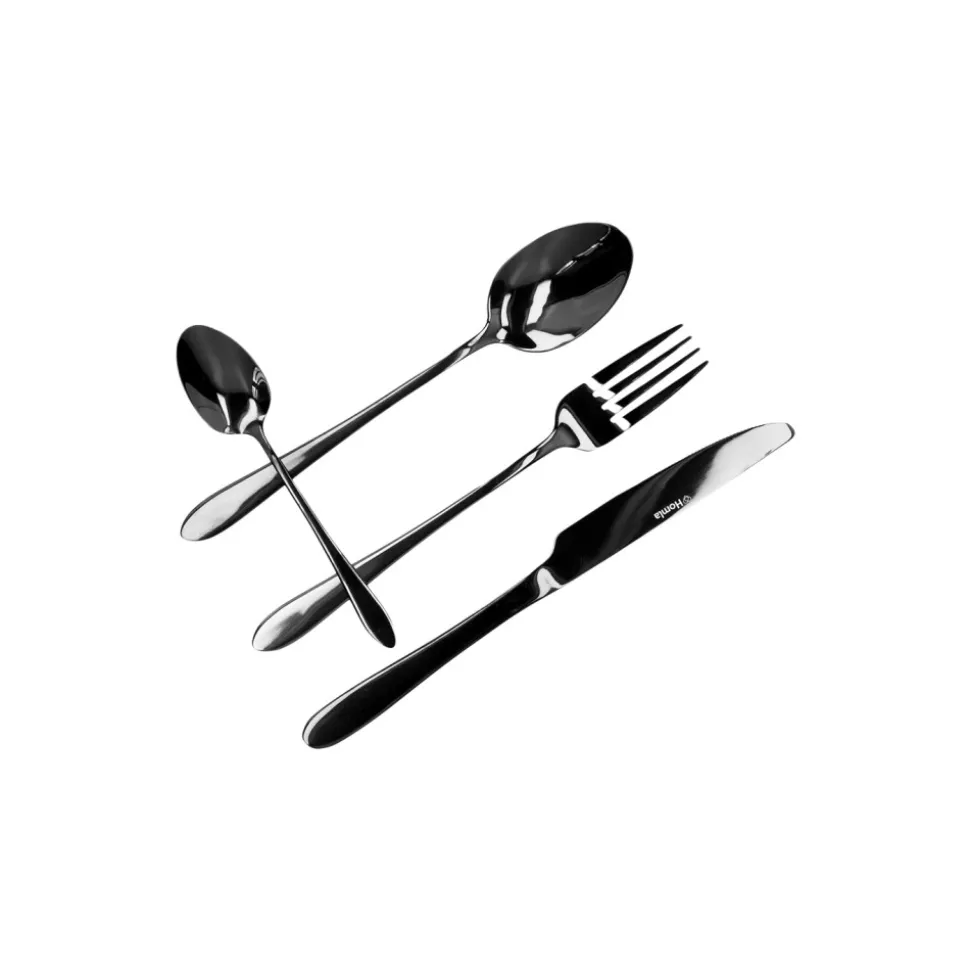 Aterinsetti Homla ABELE Black, 16 kpl.