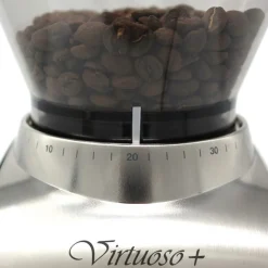 Baratza Virtuoso+ sähkökäyttöinen kahvimylly – musta/hopea