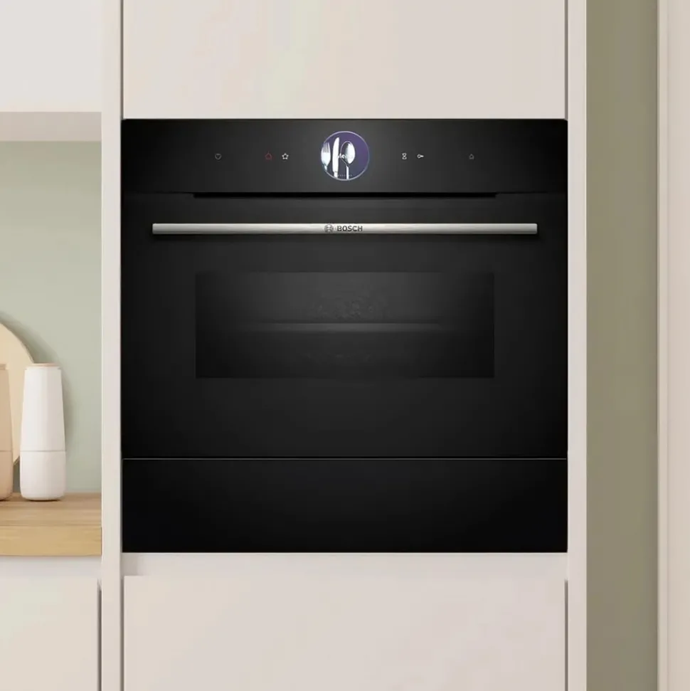 Bosch BIE7101B1 integroitava lämpölaatikko – 60×14 cm, musta