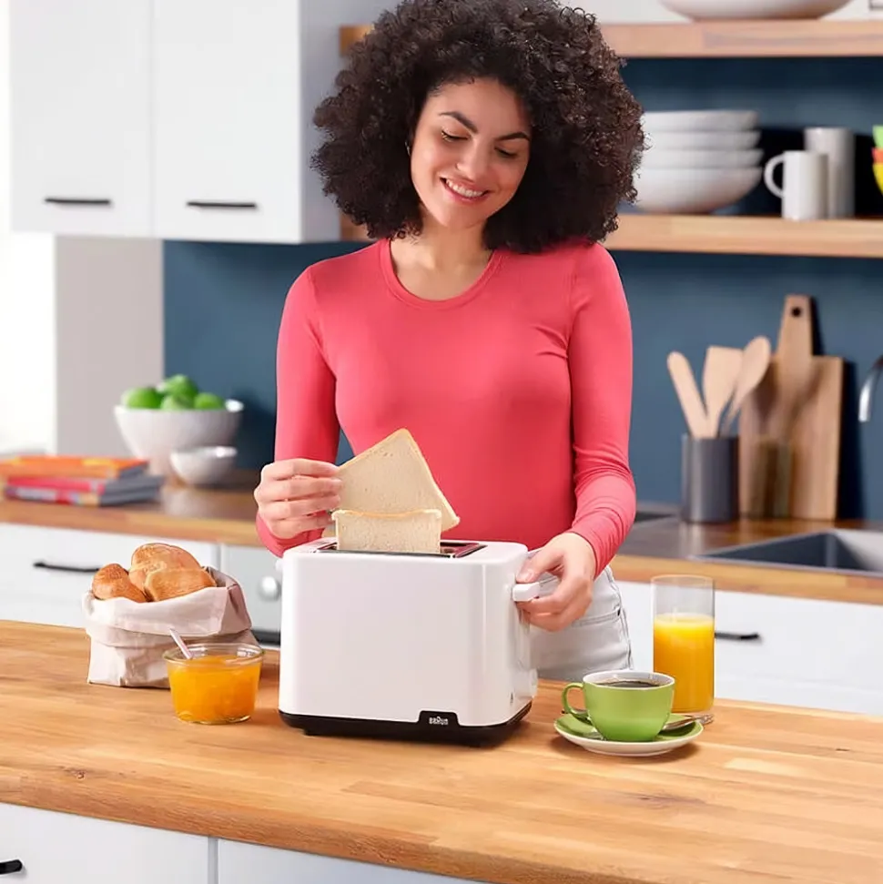 Braun Breakfast1 HT 1010WH leivänpaahdin – valkoinen