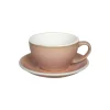 Café latte-kuppi ja lautanen Loveramics Egg Rose, 300 ml