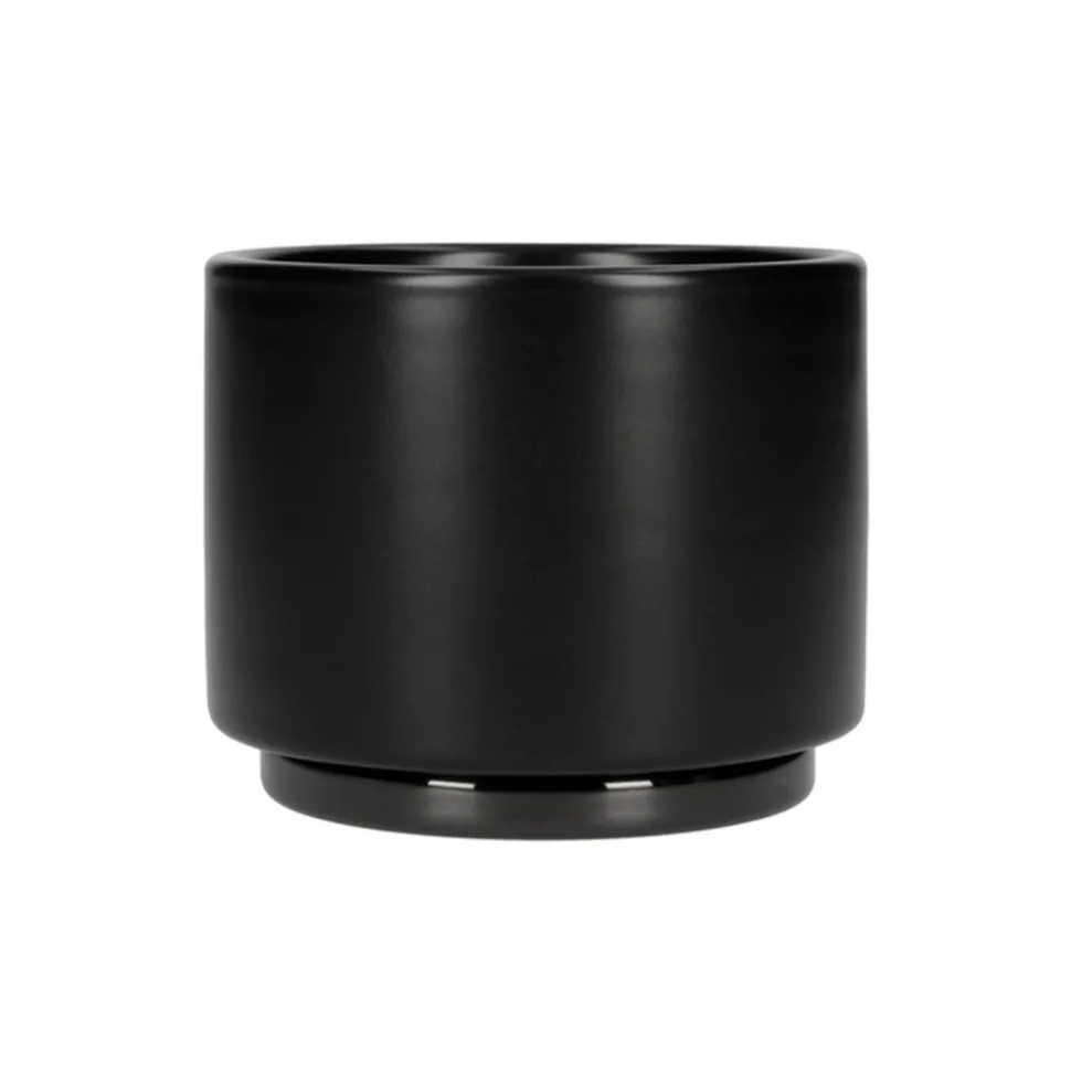 Cappuccino kuppi Fellow Monty Milk Art Matte Black, 190 ml