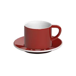 Cappuccino kuppi ja lautanen Loveramics Bond Red, 150 ml