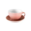 Cappuccinokuppi ja aluslautanen Loveramics Egg Cinnabar, 200 ml