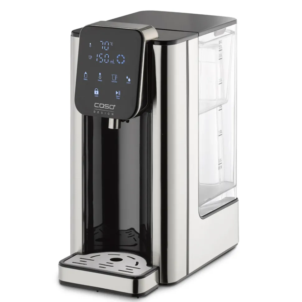 Caso Design Hot7 kuumavesiannostelija – 2.7 l, 2600 W, musta/hopea