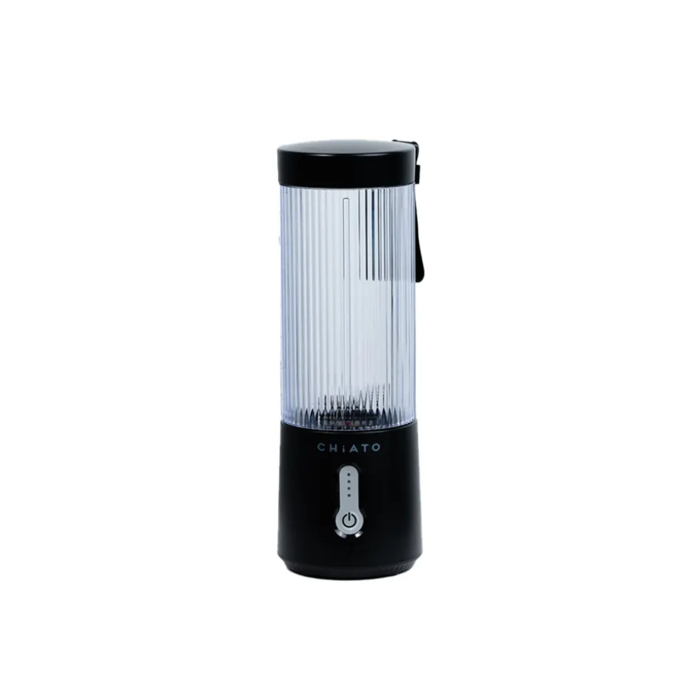 CHiATO blendPLAY Curly kannettava tehosekoitin – 450 ml, 150 W, musta
