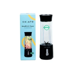 CHiATO blendPLAY kannettava tehosekoitin – 500 ml, 150 W, musta