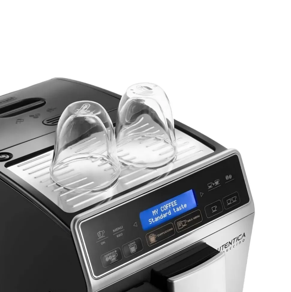 DeLonghi Autentica Cappuccino ETAM29.660.SB kahviautomaatti – hopeanmusta
