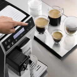 DeLonghi Autentica Cappuccino ETAM29.660.SB kahviautomaatti – hopeanmusta