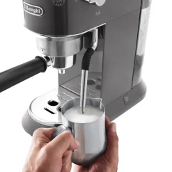 DeLonghi Dedica Arte EC885.GY ESE-espressokeitin – harmaa
