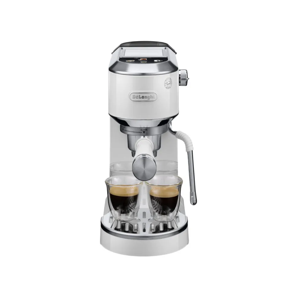 DeLonghi Dedica Duo EC890.WI ESE-espressokeitin – valkoinen