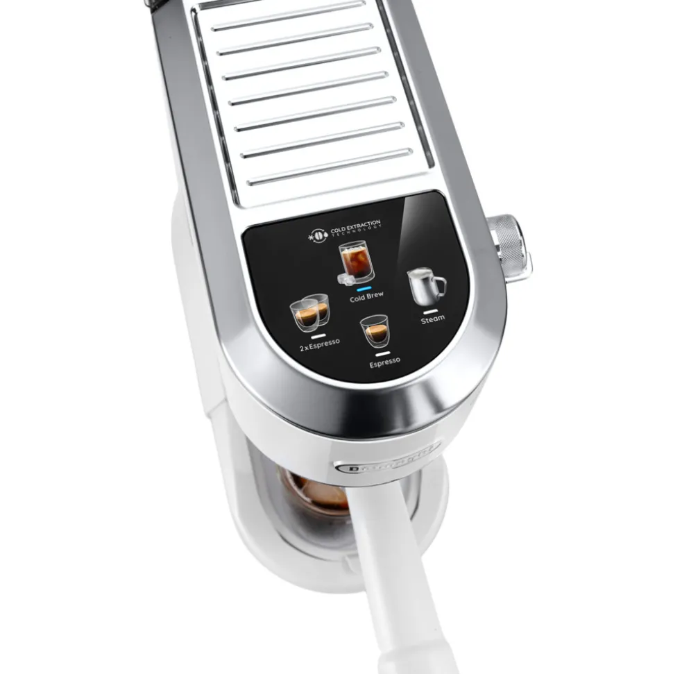 DeLonghi Dedica Duo EC890.WI ESE-espressokeitin – valkoinen