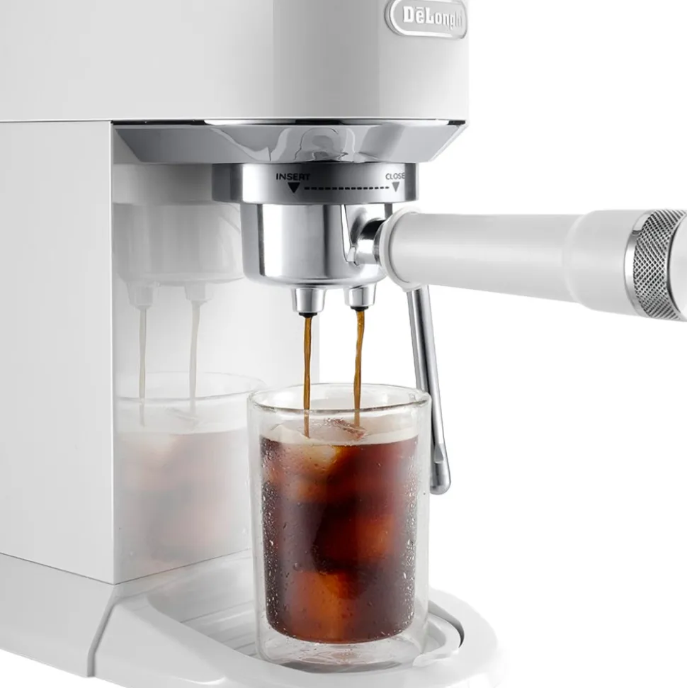 DeLonghi Dedica Duo EC890.WI ESE-espressokeitin – valkoinen