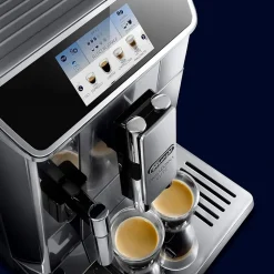 DeLonghi PrimaDonna Elite Experience ECAM650.85.MS kahviautomaatti – hopea
