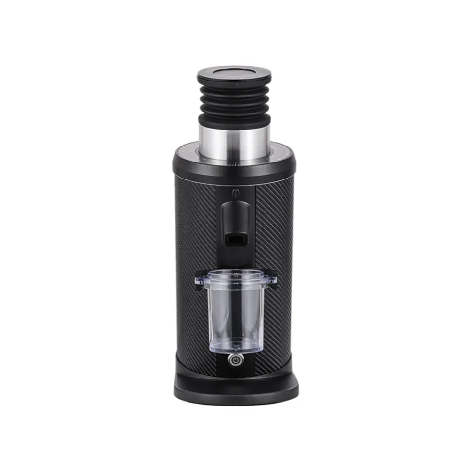 DF64 Single Dose Carbon Black espresso-kahvimylly – musta