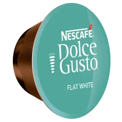 Dolce Gusto® -koneille sopiva kahvikapselisarja NESCAFÉ Dolce Gusto Flat White, 3 x 16 kpl.