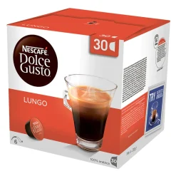 Dolce Gusto® -koneille sopiva kahvikapselisarja NESCAFÉ Dolce Gusto Lungo, 3 x 30 kpl.