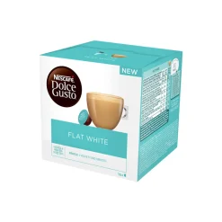 Dolce Gusto® koneisiin sopivat kahvikapselit NESCAFÉ Dolce Gusto Flat White, 16 kpl.