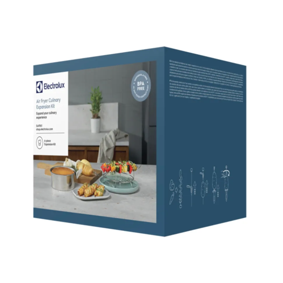 Electrolux EAFEK1 airfryer lisävarusteet – hopea
