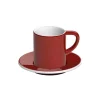 Espresso kuppi ja lautanen Loveramics Bond Red, 80 ml
