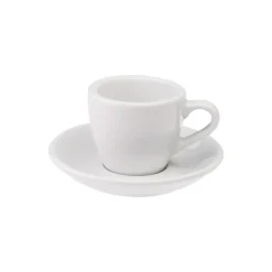 Espresso kuppi ja lautanen Loveramics Egg White, 80 ml
