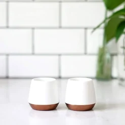 Espressokupit Fellow Junior Demitasse White, 2 kpl.