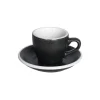 Espressokuppi ja aluslautanen Loveramics Egg Anthracite, 80 ml