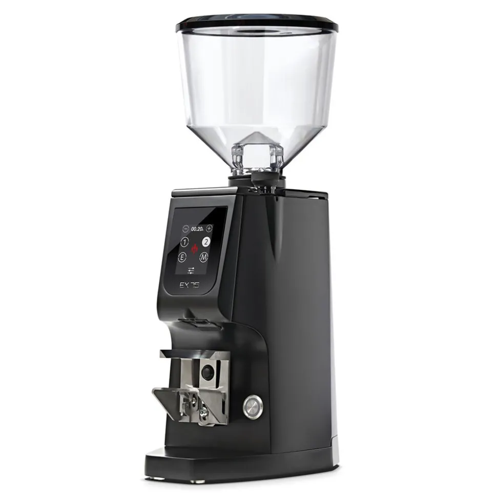 Eureka Atom Excellence 75 espresso-kahvimylly – puoliammattimainen, musta
