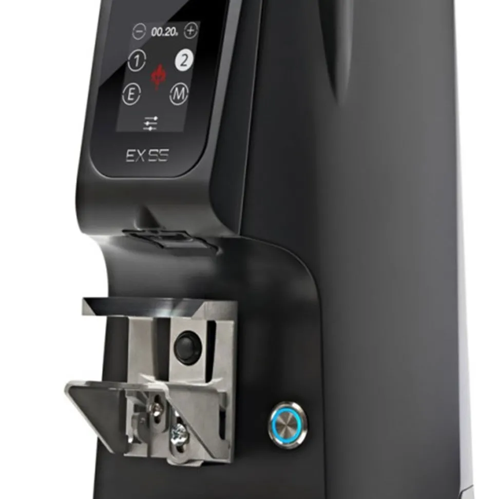 Eureka Atom Excellence 65 espresso-kahvimylly – puoliammattimainen, musta