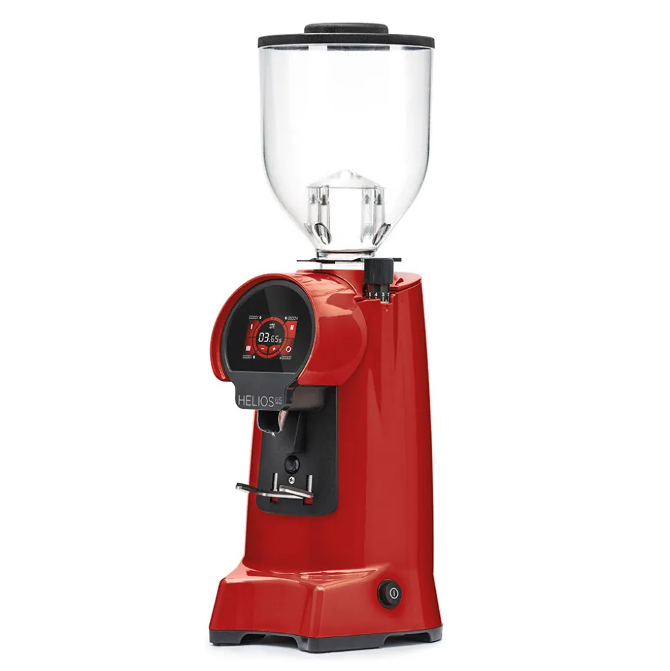 Eureka Helios 65 espresso-kahvimylly – ammattikäyttöön, punainen