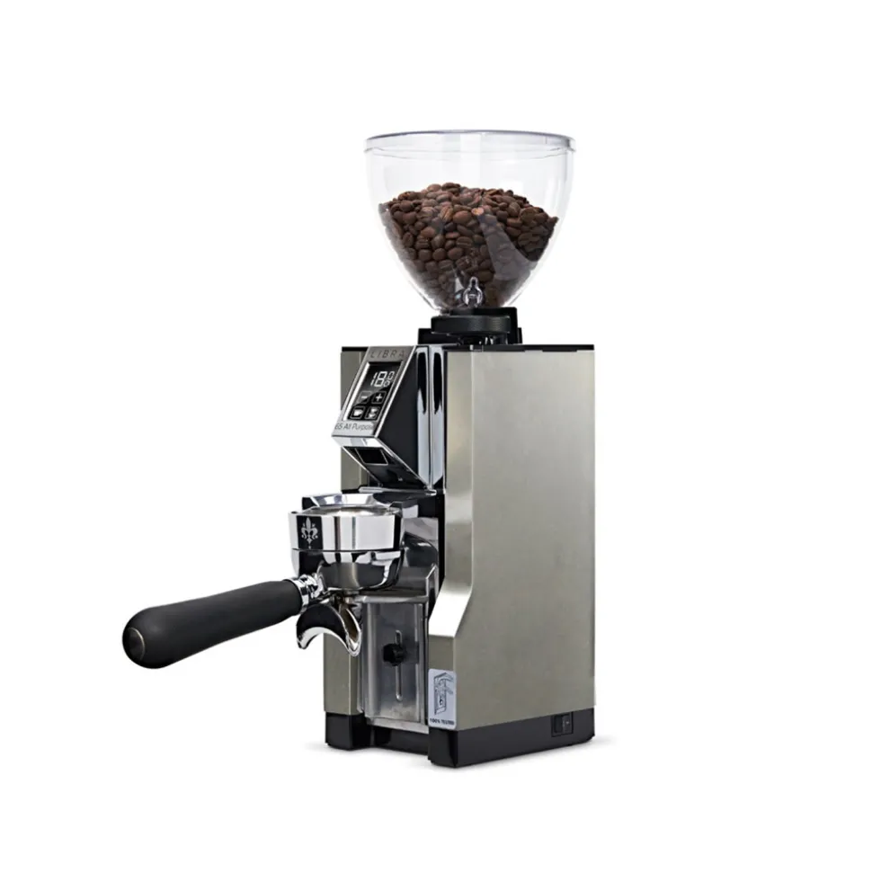 Eureka Mignon Libra 65 All Purpose espresso-kahvimylly – kromi