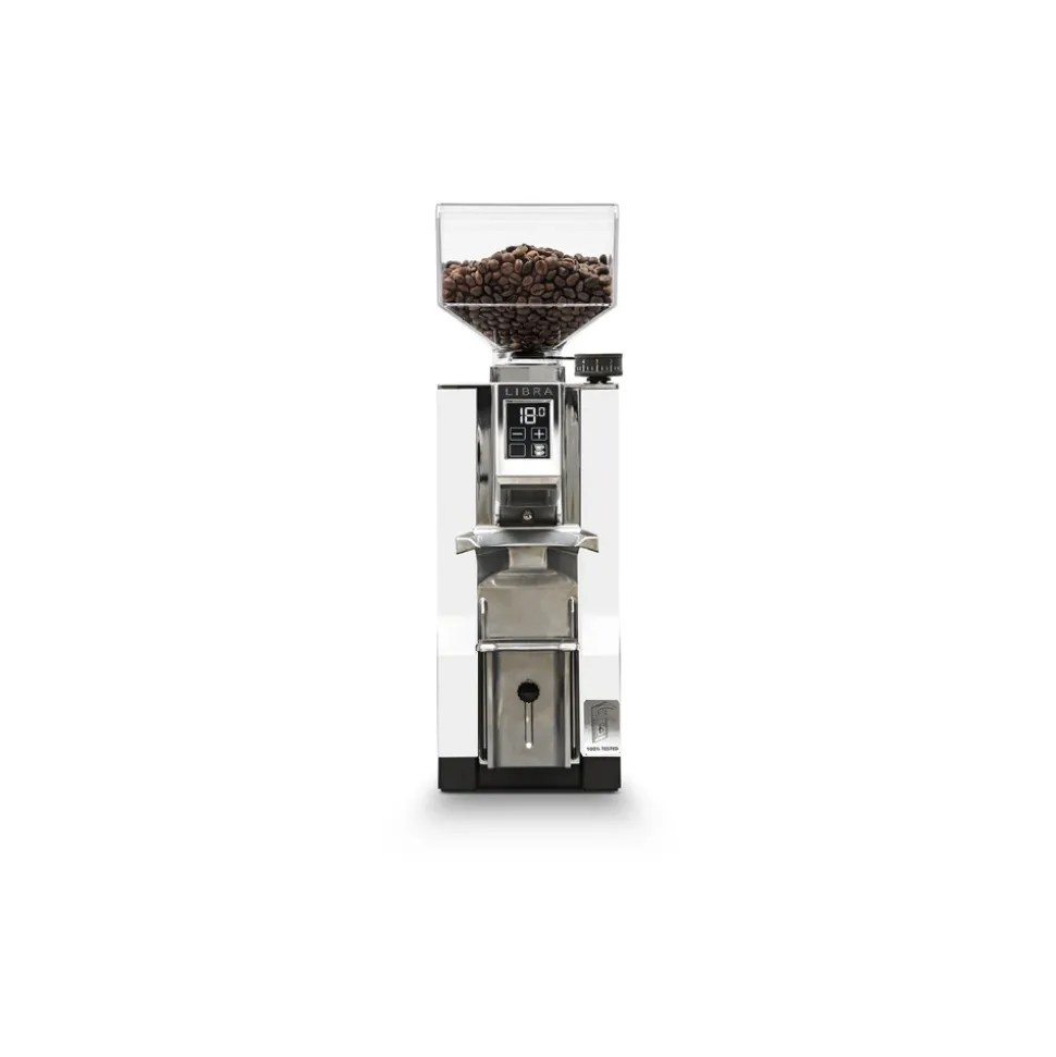 Eureka Mignon Libra espresso-kahvimylly – matta valkoinen