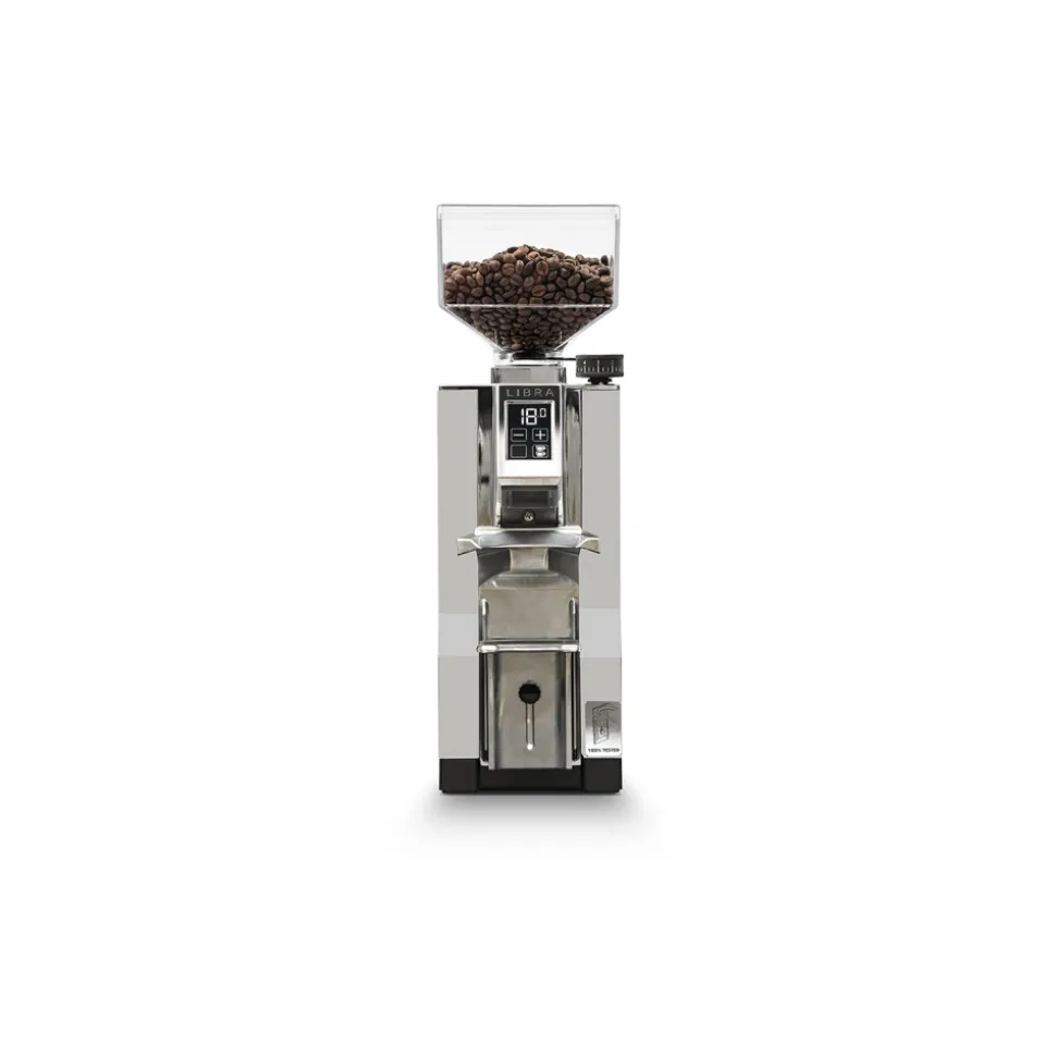 Eureka Mignon Libra espresso-kahvimylly – kromi