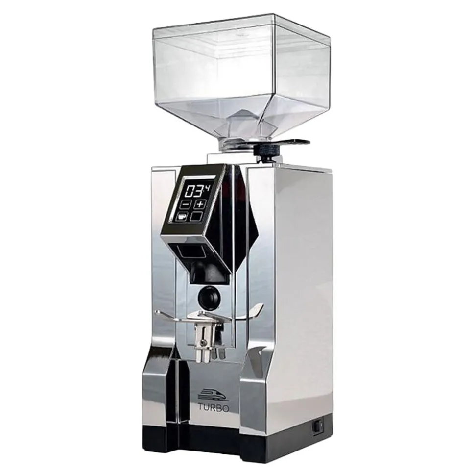 Eureka Mignon Turbo espresso-kahvimylly – kromi