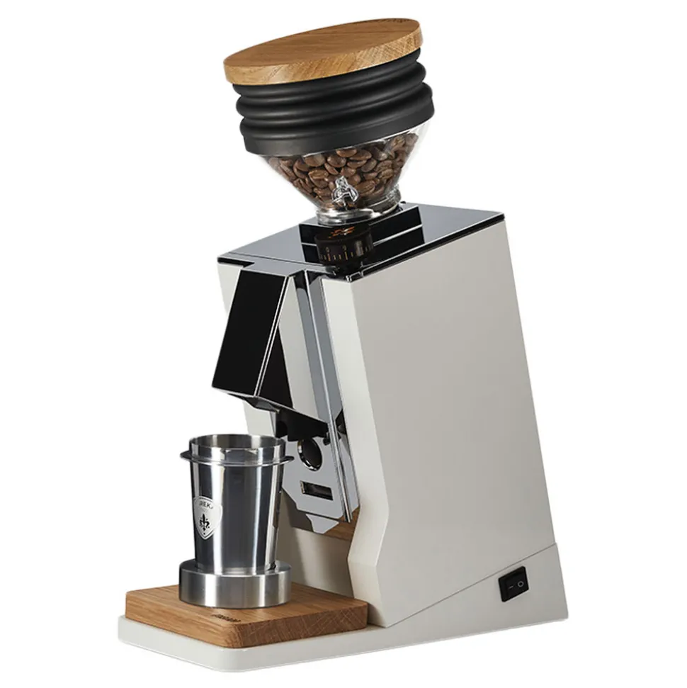 Eureka Oro Mignon Single Dose espresso-kahvimylly – valkoinen
