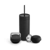 Fellow Carter 3-in-1 Lid System Matte Black setti – 473 ml, mattamusta