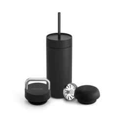 Fellow Carter 3-in-1 Lid System Matte Black setti – 473 ml, mattamusta