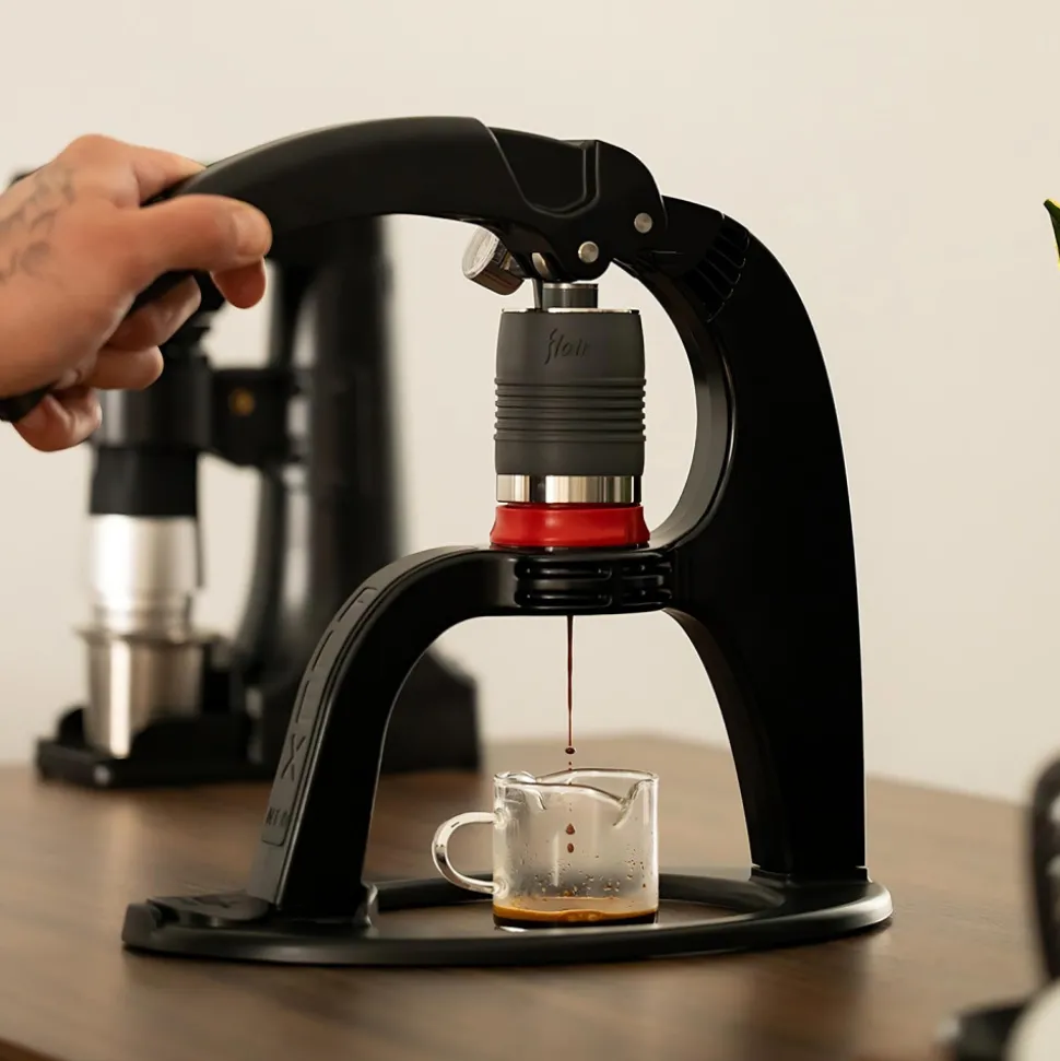 Flair NEO Flex 2024 manuaalinen espressokeitin – musta