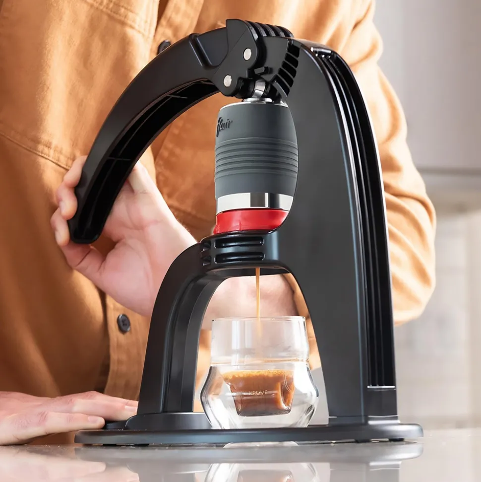 Flair NEO Flex 2024 manuaalinen espressokeitin – musta