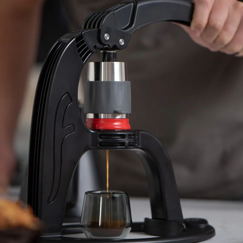 Flair NEO Flex manuaalinen espressokeitin – musta