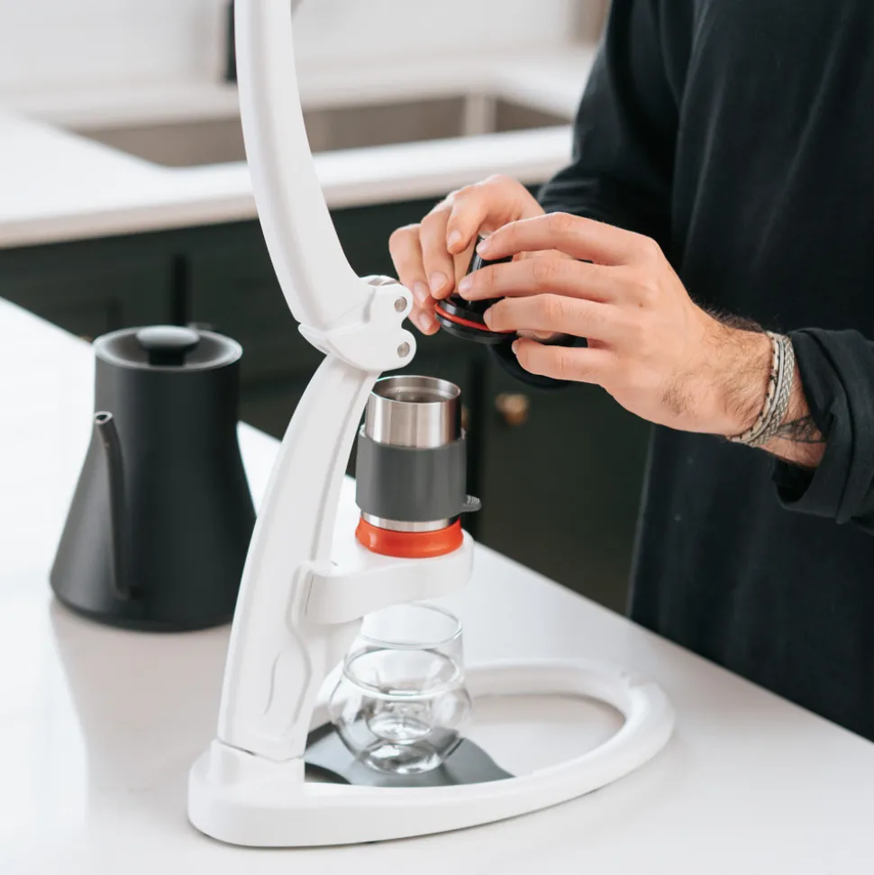 Flair NEO manuaalinen espressokeitin – valkoinen