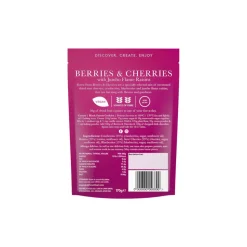 Forest Feast Berries & Cherries kuivattu marjasekoitus, 170 g