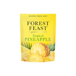Forest Feast kuivatut ananasviipaleet, 120 g
