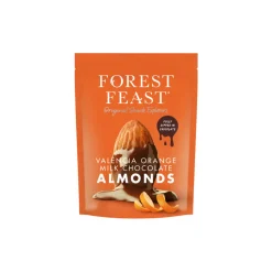 Forest Feast Valencia Orange maitosuklaamantelit, 120 g