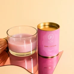 Granaattiomena-teejauhe Lune Tea Pink Matcha, 40 g
